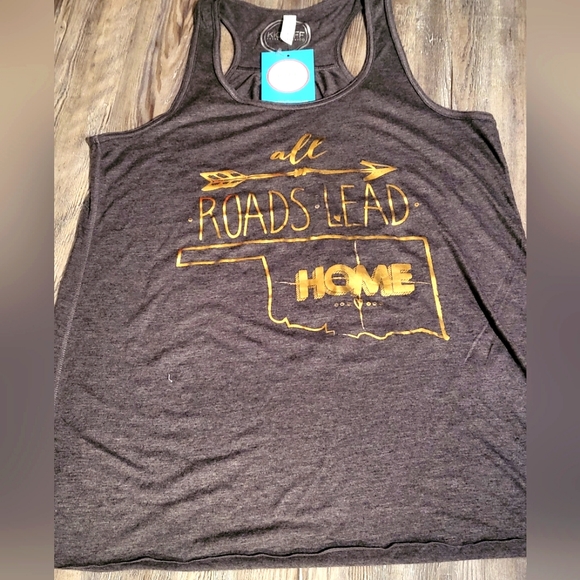 NWT Kickoff Co Ravorback Oklahoma Tee - Picture 1 of 5